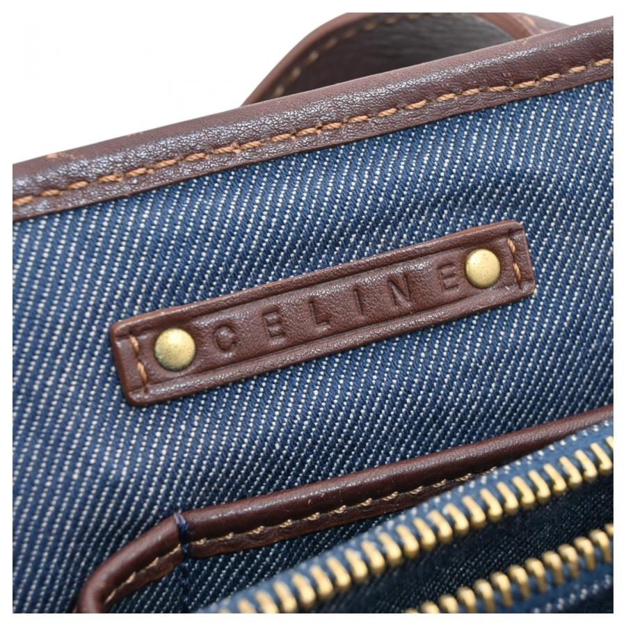 CELINE（セリーヌ） 【中古】セリーヌ トリオンフ デニム ハンドバッグ