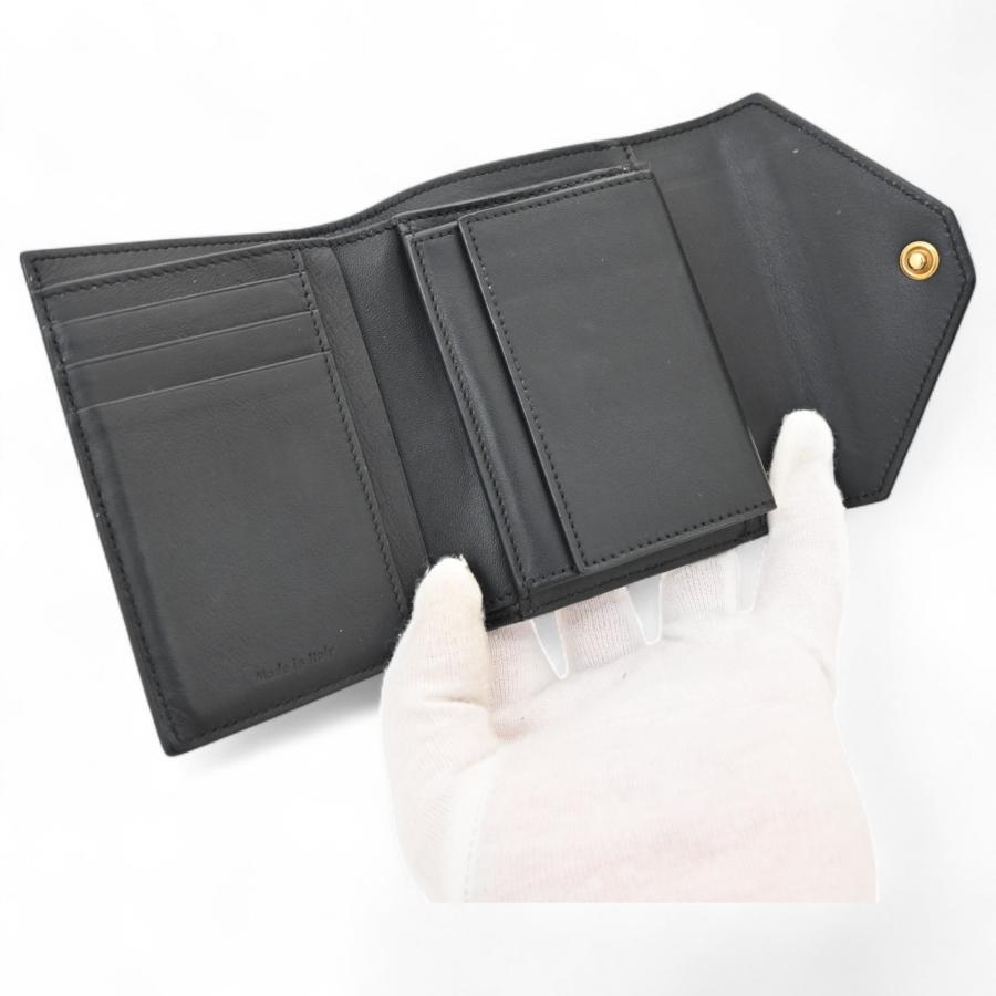 CELINE セリーヌ ミディアムフラップウォレット バイカラー A