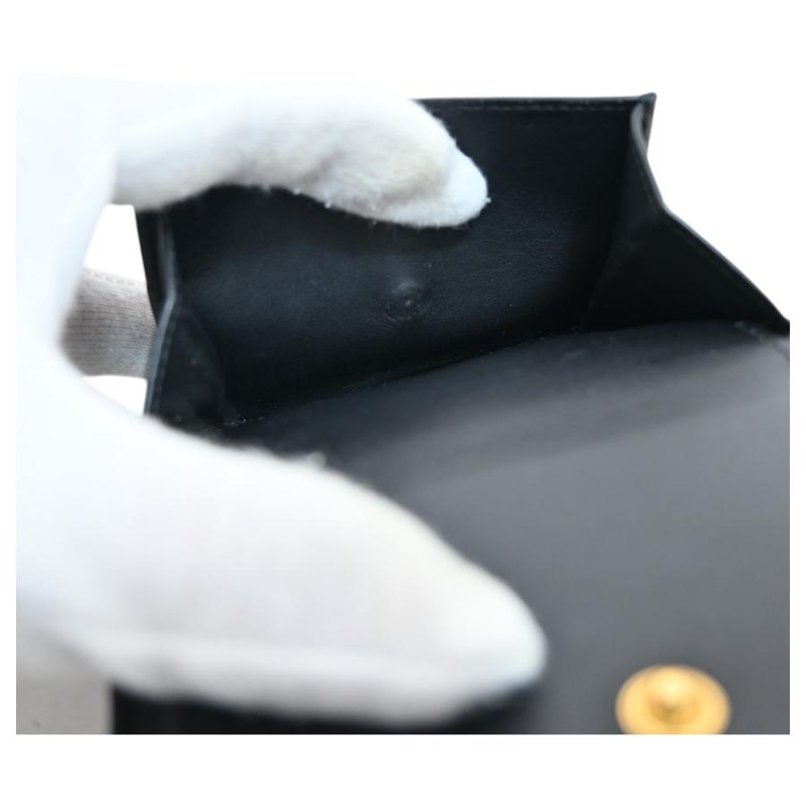 CELINE セリーヌ ミディアムフラップウォレット バイカラー Aランク  