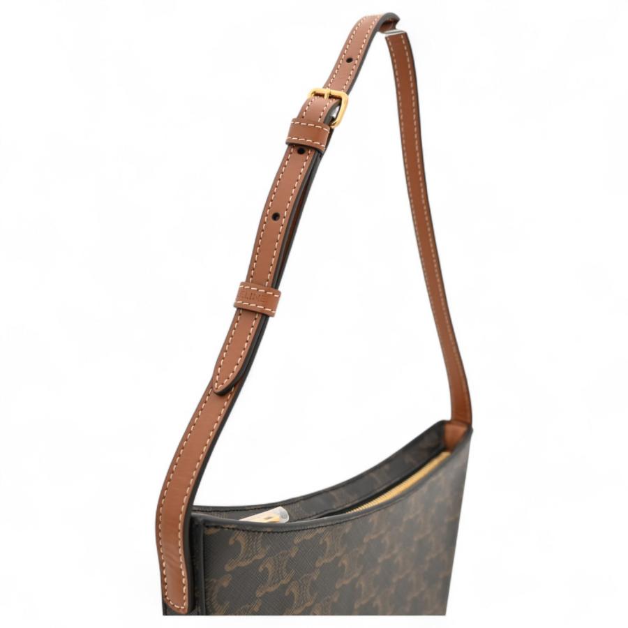 セリーヌトリオンフ ミディアム クロックバッグAランクce99128bf CELINE セリーヌ トリオンフ ミディアム クロックバッグ Aランク