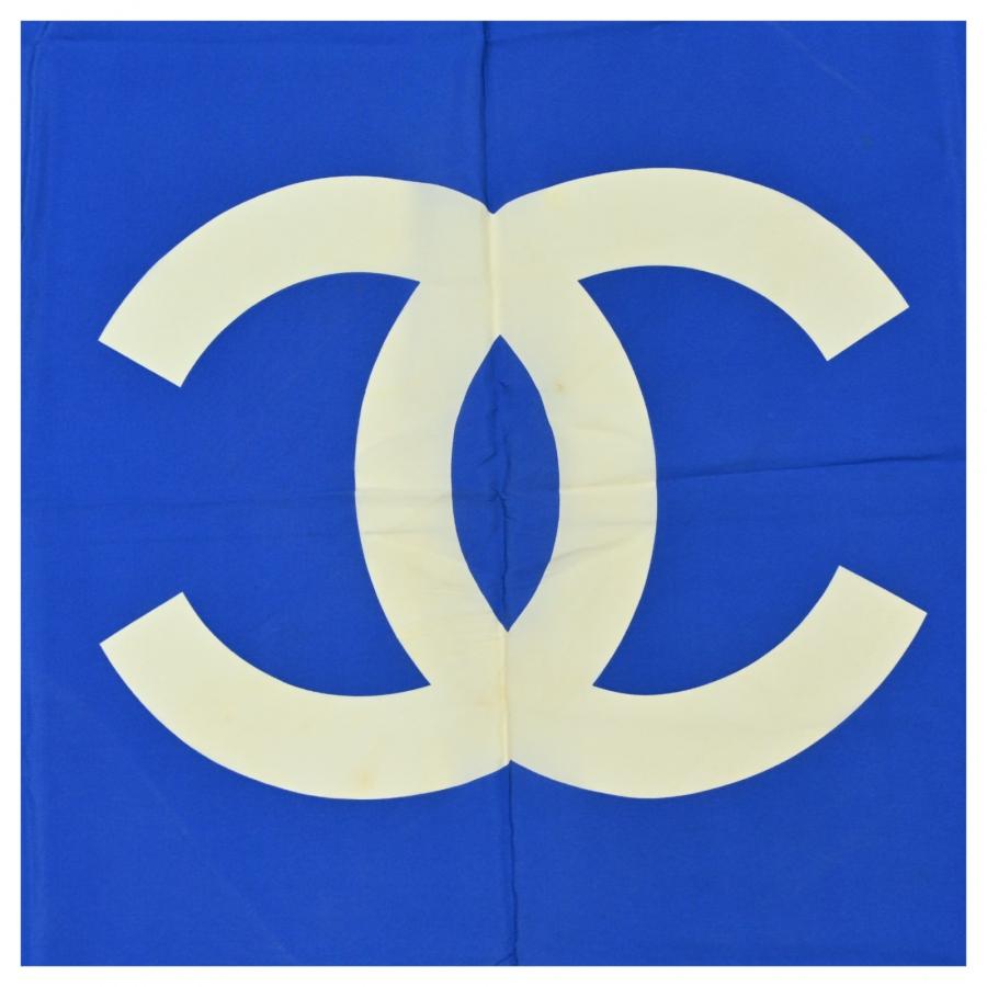 CHANEL（シャネル） 【中古】 スカーフ ココマーク ボタンモチーフ