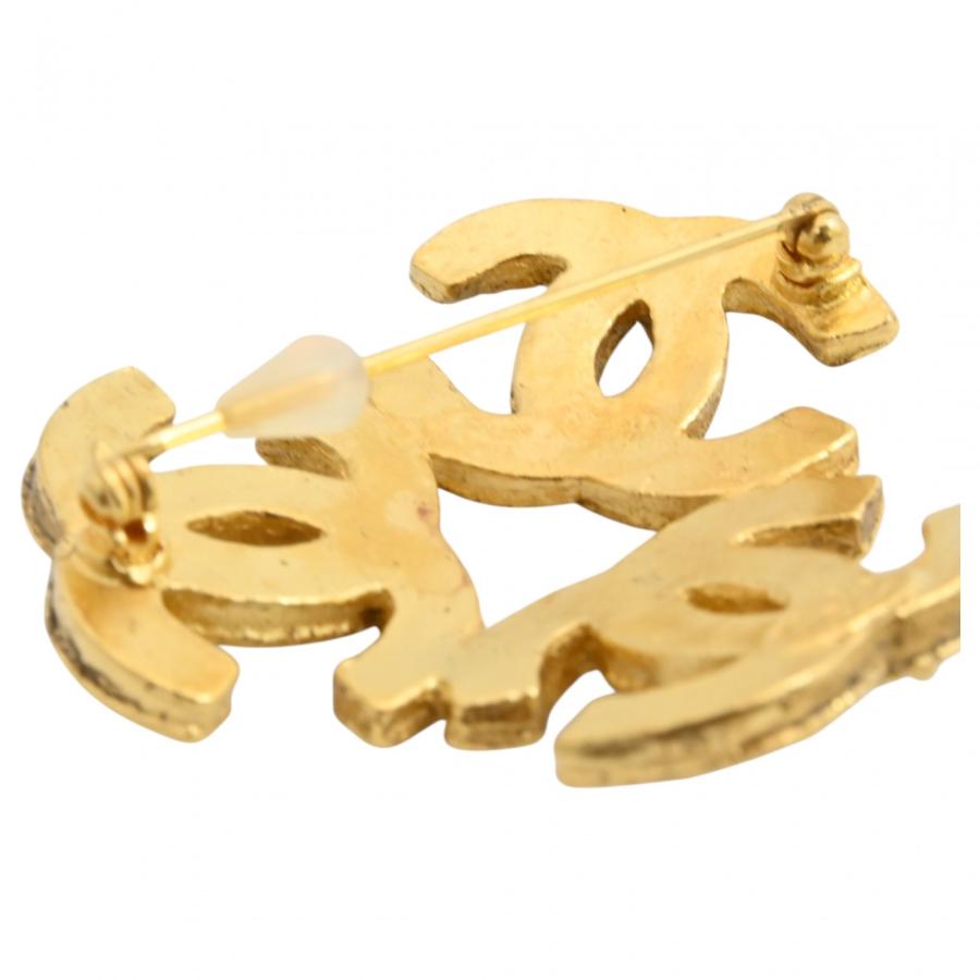 CHANEL（シャネル） 【中古】シャネル トリプル ココマーク ブローチ A