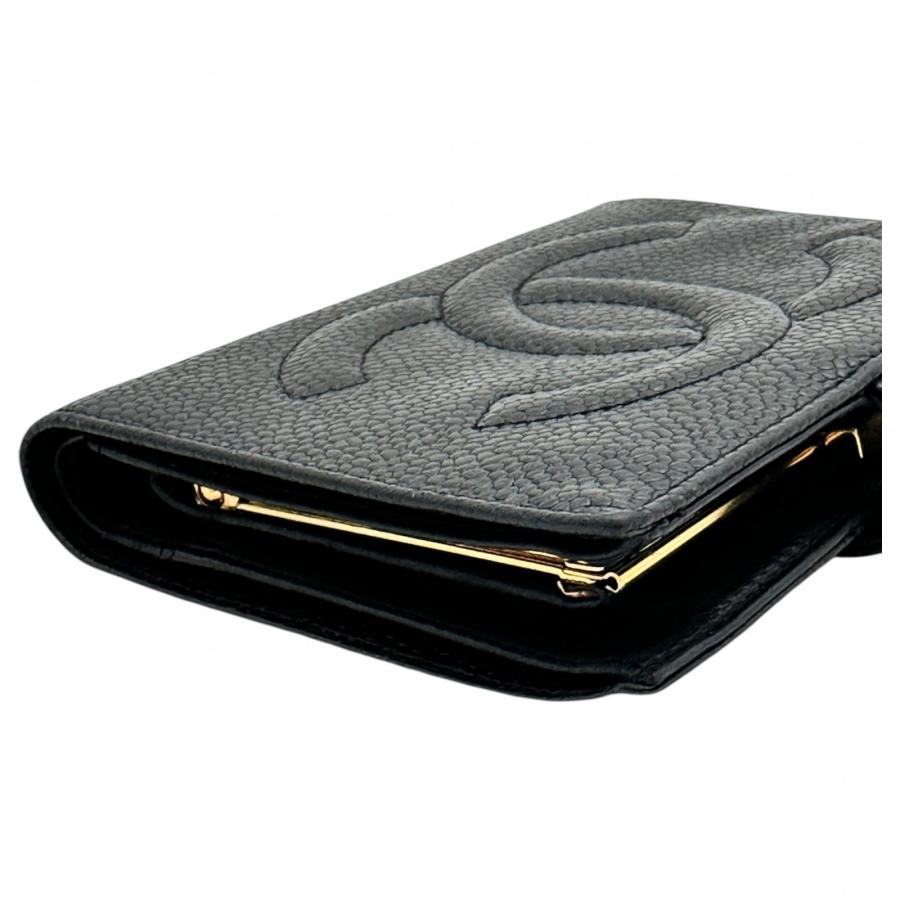 CHANEL（シャネル） 【中古】シャネル 二つ折り財布 ココマーク