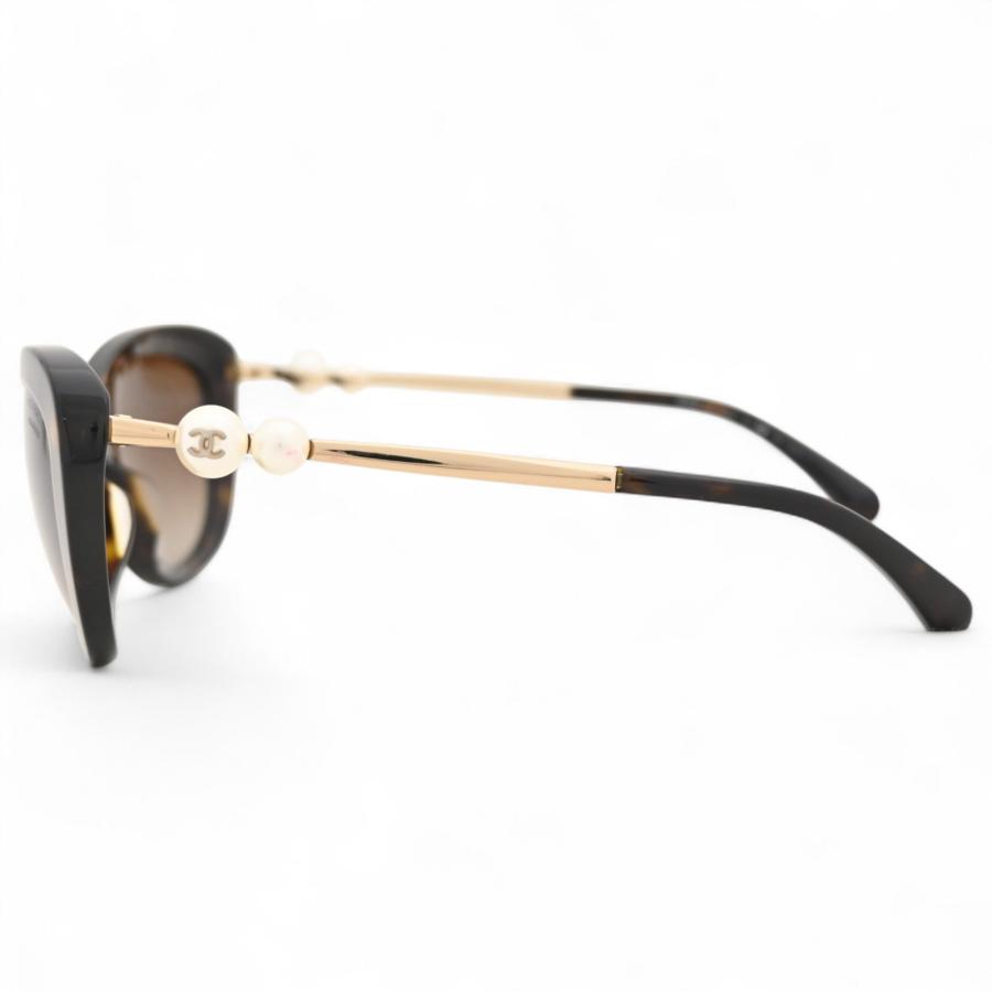 シャネル サングラス べっ甲 パール ココマーク Aランクch5523bu CHANEL シャネル サングラス パール ココマーク Aランク