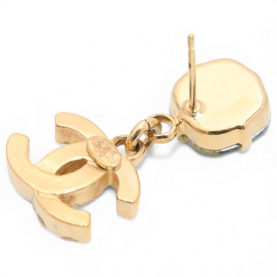 CHANEL（シャネル） ピアス ココマーク ビジュー フェイクパール A