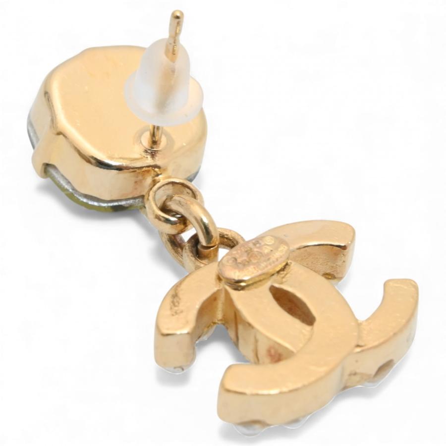 CHANEL（シャネル） ピアス ココマーク ビジュー フェイクパール A