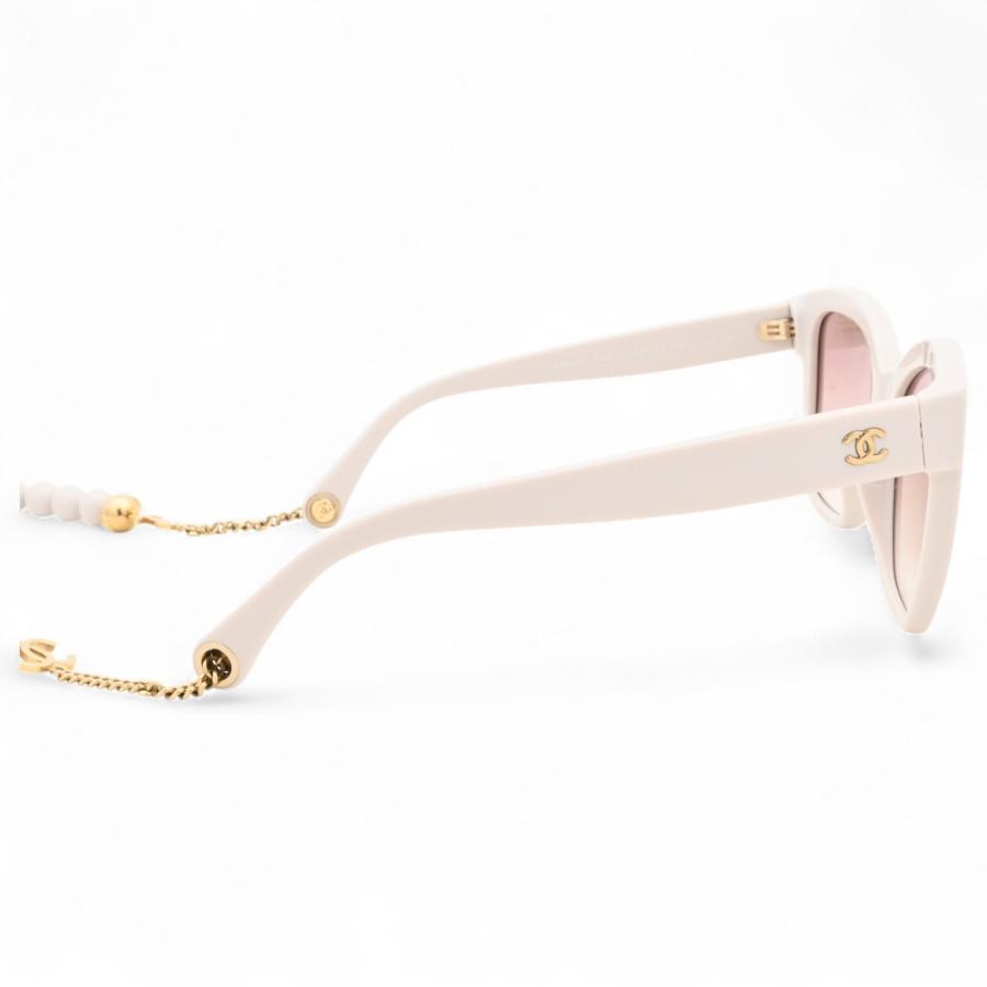 CHANEL シャネル サングラス ココマーク チェーン ゴールド A