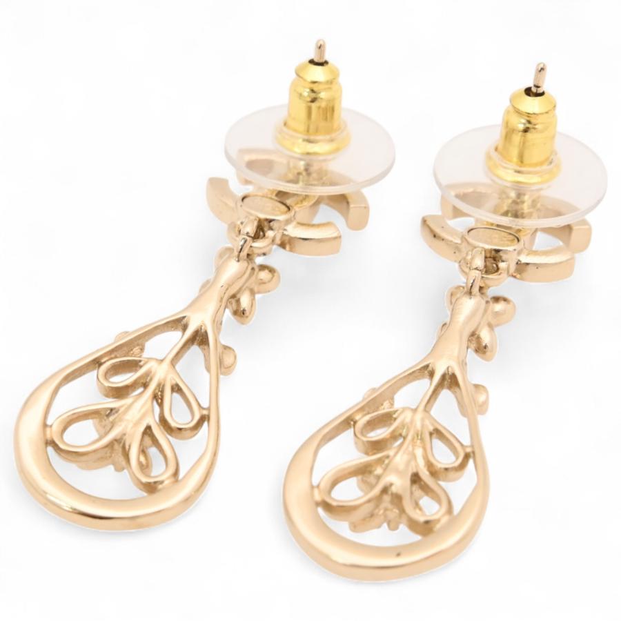 CHANEL（シャネル） ピアス フラワードロップ ココマーク Aランク