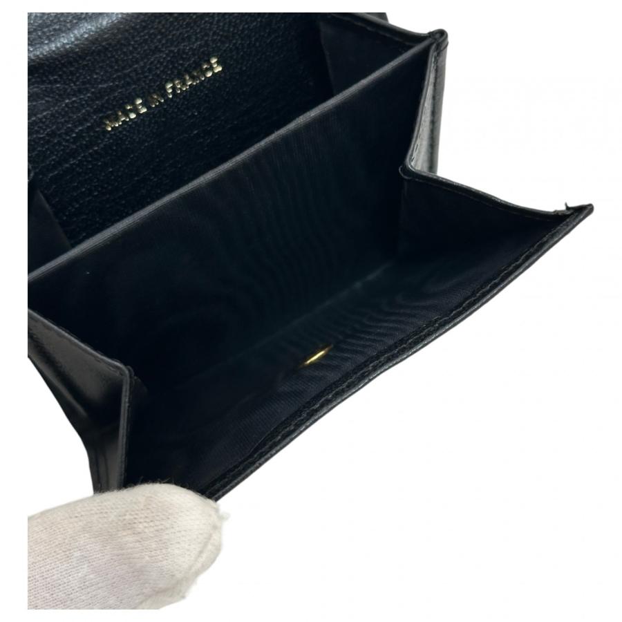 CHANEL（シャネル） 【中古】シャネル 三つ折り財布 ココマーク ダブル