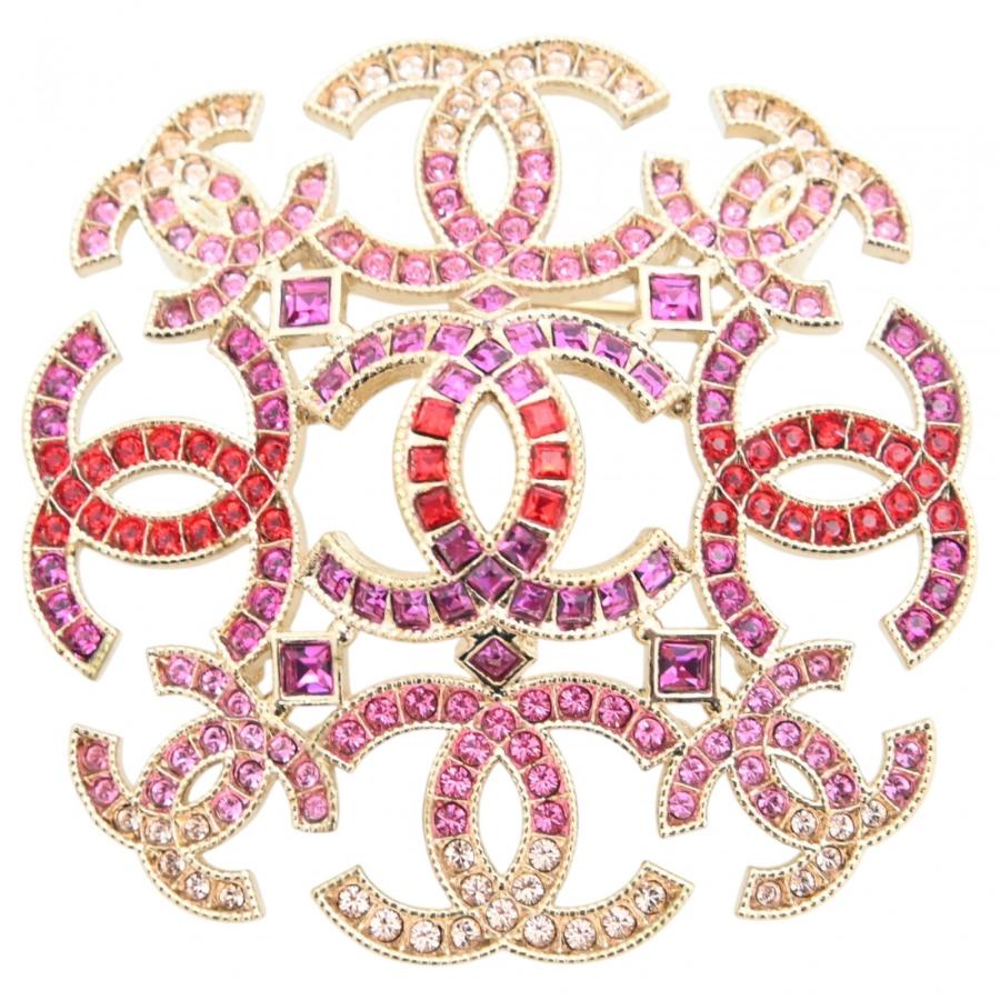 CHANEL（シャネル） 【中古】シャネル ブローチ ココマーク ロゴ 