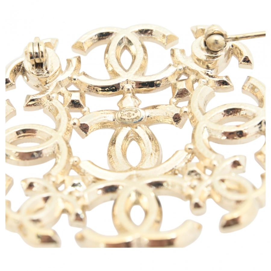 CHANEL シャネル　ブローチ　ココマーク　グラデーション CHANEL（シャネル） 【中古】シャネル ブローチ ココマーク ロゴ
