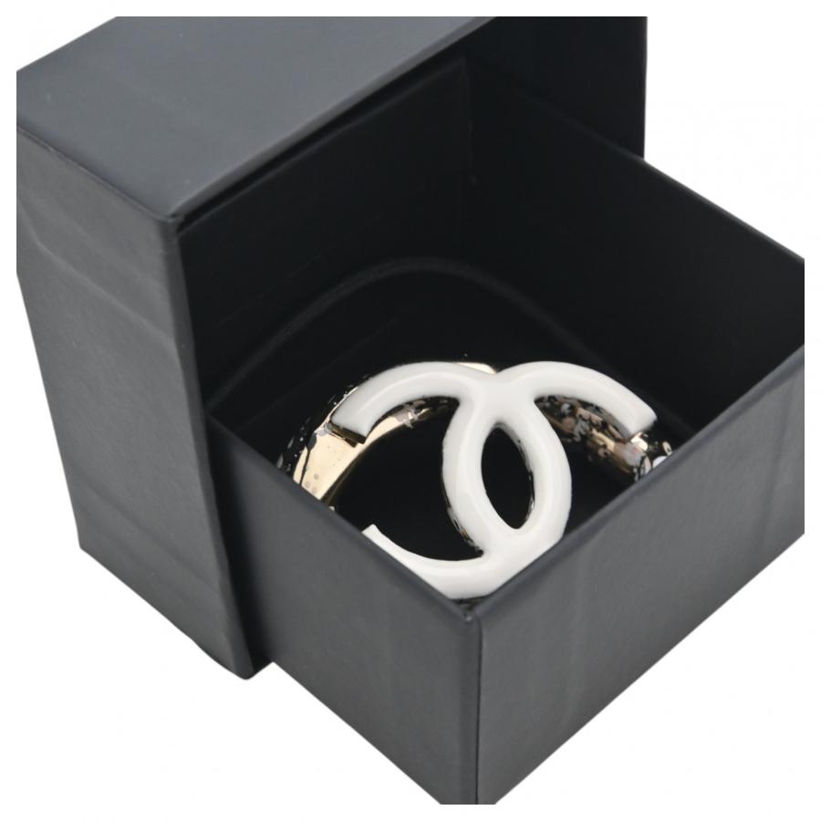 CHANEL（シャネル） 【中古】シャネル ココマーク ヘアゴム ホワイト