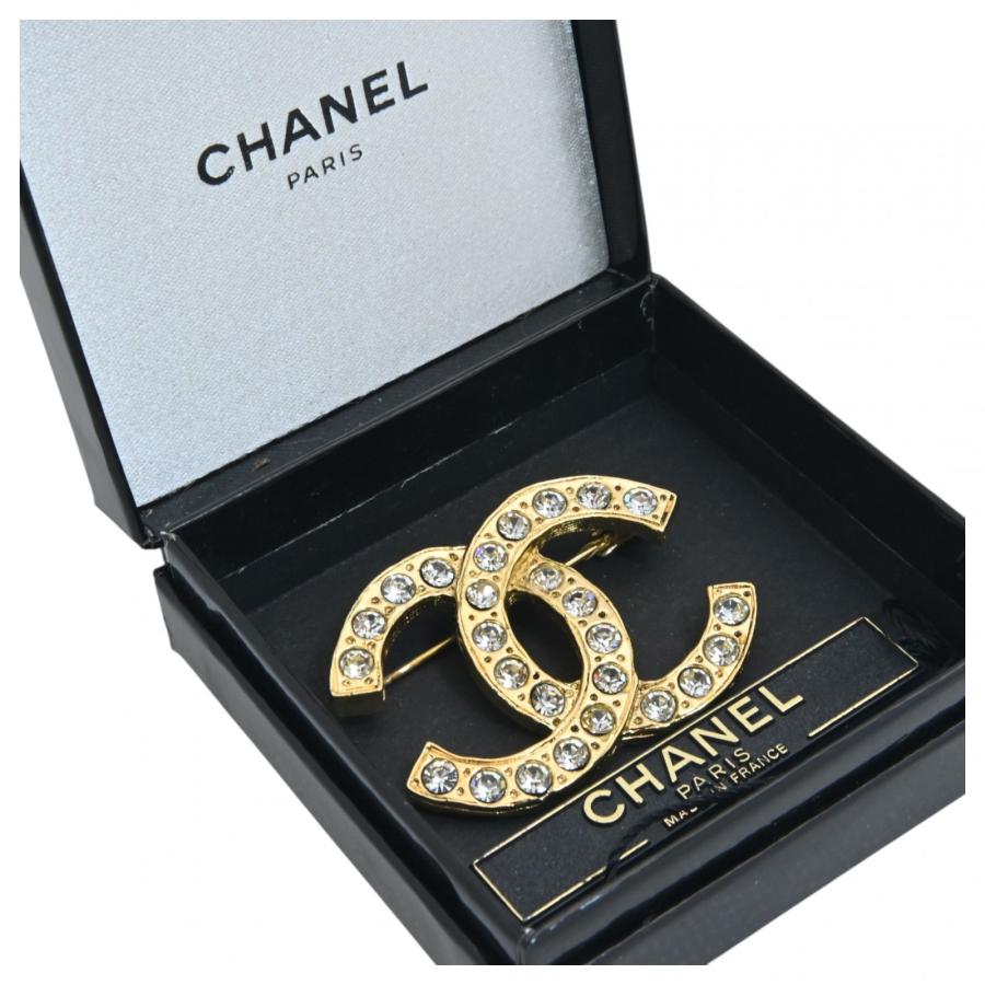 CHANEL（シャネル） 【中古】シャネル ココマーク ストーン ブローチ