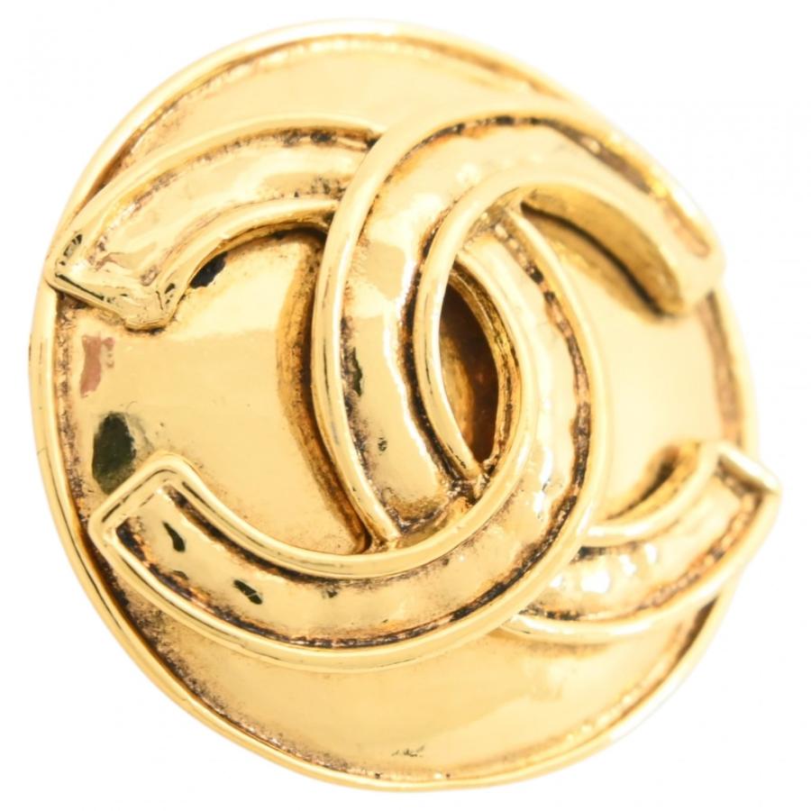 CHANEL（シャネル） 【中古】シャネル ココマーク ブローチ ラウンド