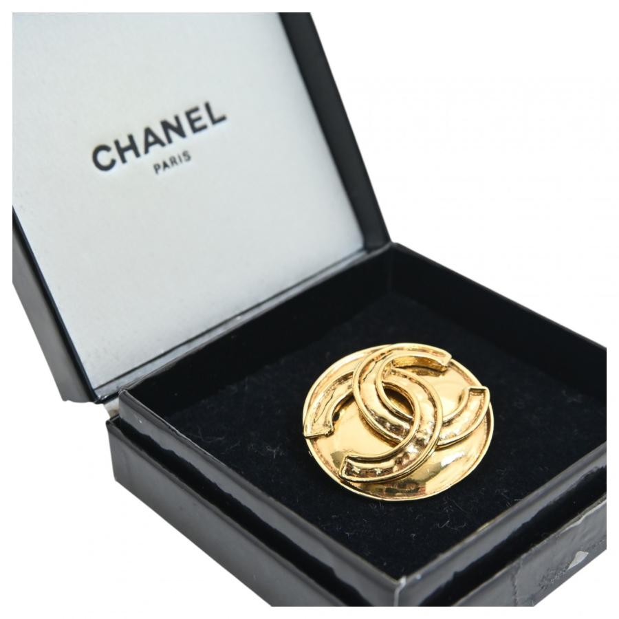 CHANEL（シャネル） 【中古】シャネル ココマーク ブローチ ラウンド