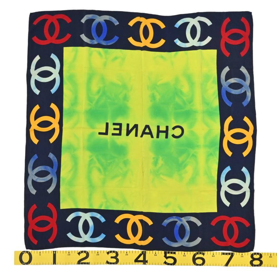 CHANEL（シャネル） 【中古】シャネル スカーフ タイダイ柄 ココマーク