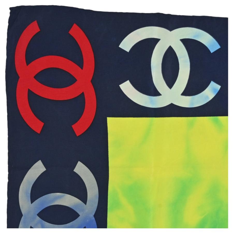 CHANEL（シャネル） 【中古】シャネル スカーフ タイダイ柄 ココマーク
