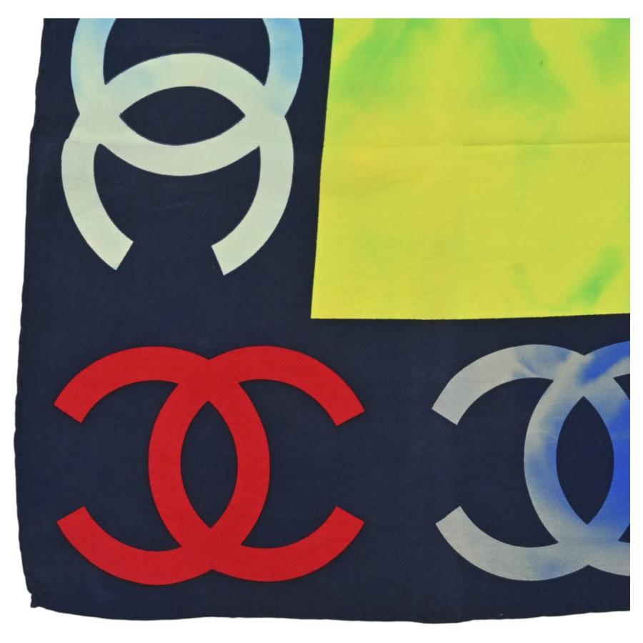CHANEL（シャネル） 【中古】シャネル スカーフ タイダイ柄 ココマーク