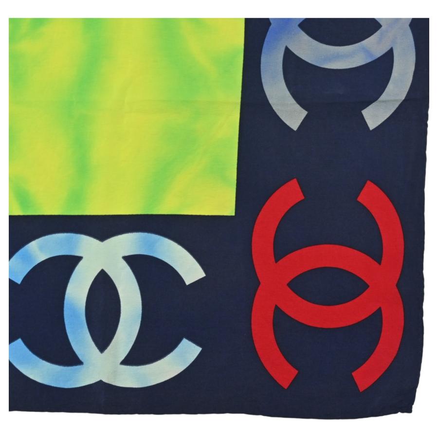 CHANEL（シャネル） 【中古】シャネル スカーフ タイダイ柄 ココマーク