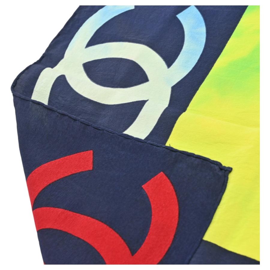 CHANEL（シャネル） 【中古】シャネル スカーフ タイダイ柄 ココマーク