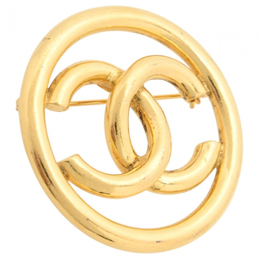 CHANEL（シャネル） 【中古】シャネル ココマーク ロゴ ゴールド