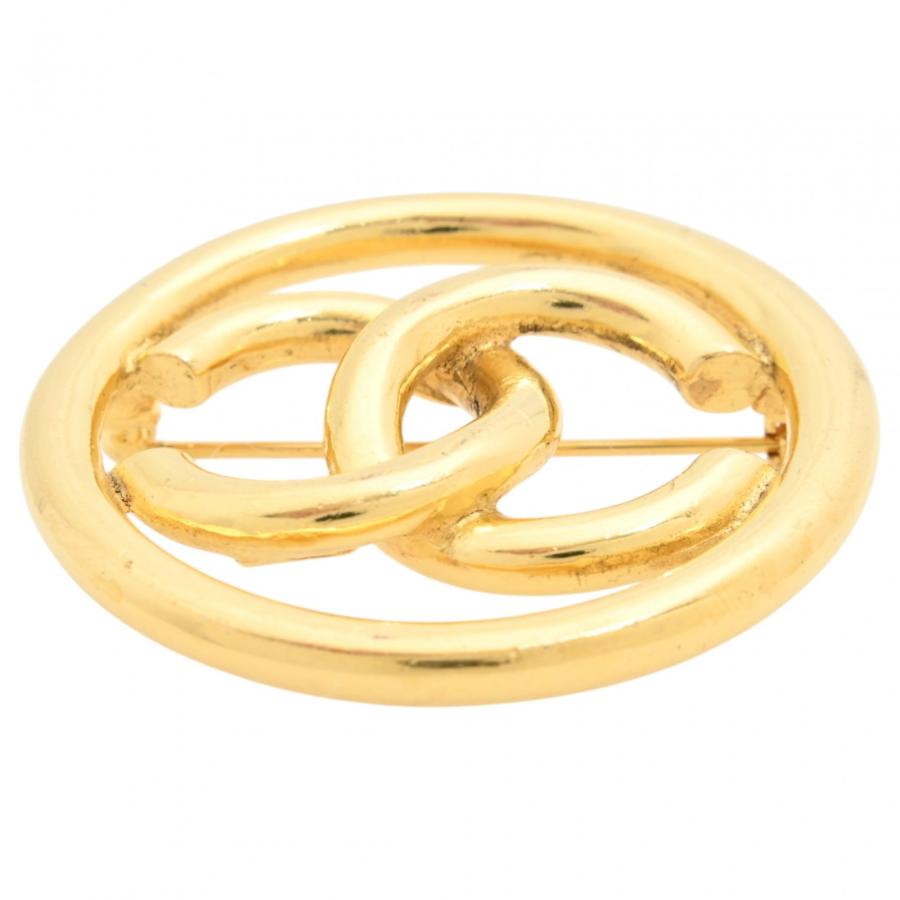 CHANEL（シャネル） 【中古】シャネル ココマーク ロゴ ゴールド