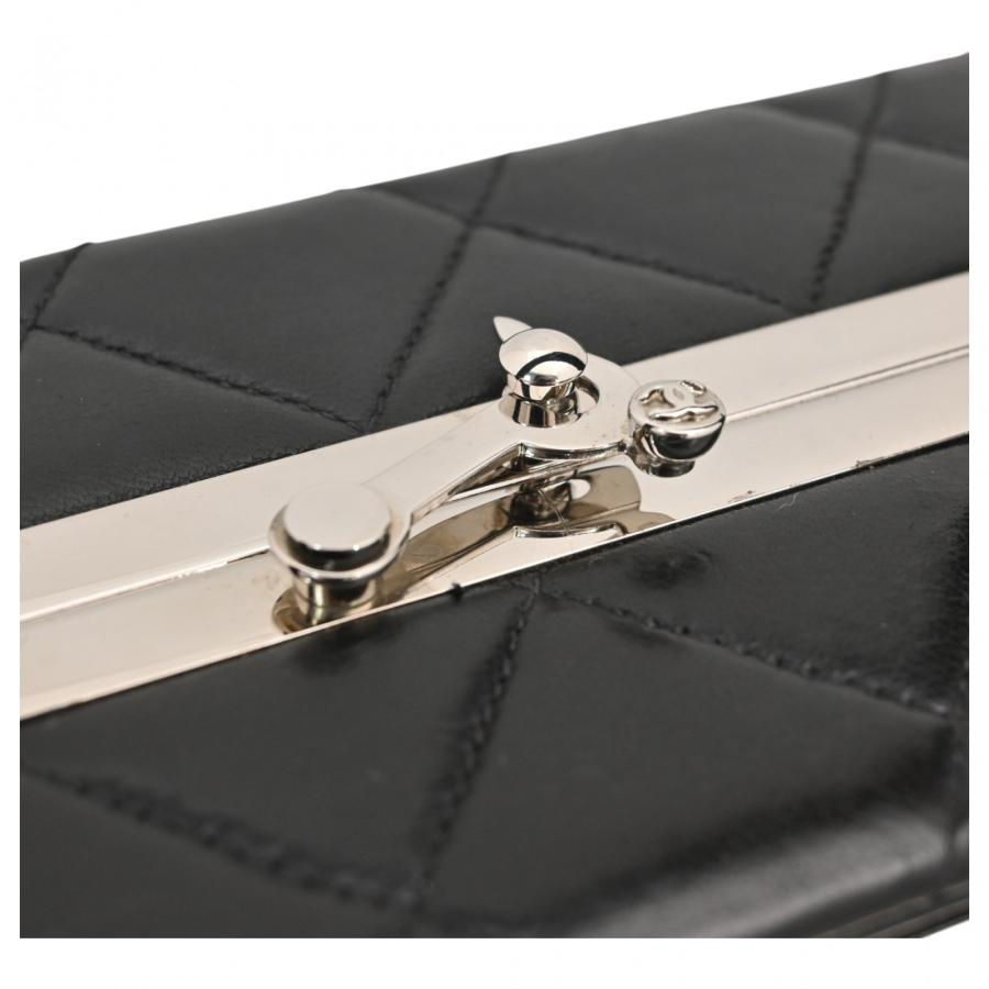 CHANEL（シャネル） 【中古】シャネル ロゴ マトラッセ ラムスキン