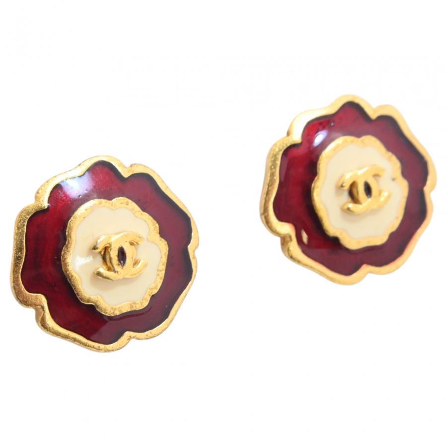 CHANEL（シャネル） 【中古】シャネル ココマーク フラワーモチーフ