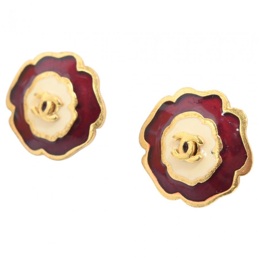 CHANEL（シャネル） 【中古】シャネル ココマーク フラワーモチーフ
