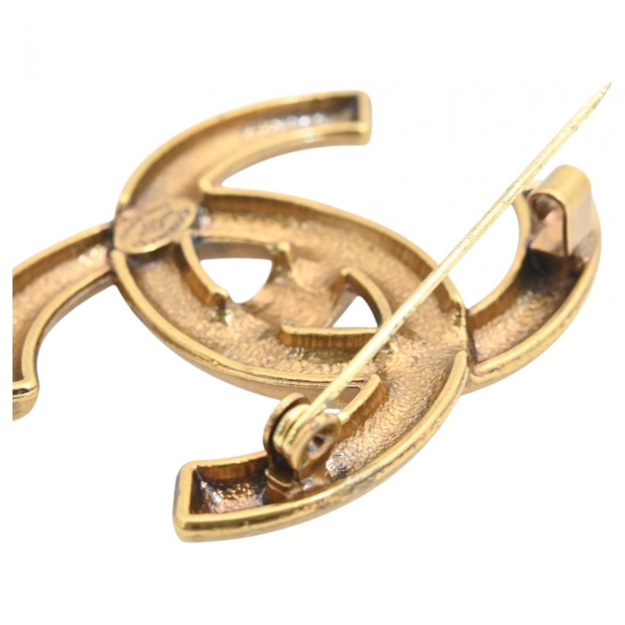 CHANEL（シャネル） 【中古】シャネル ココマーク ロゴ ブローチ B
