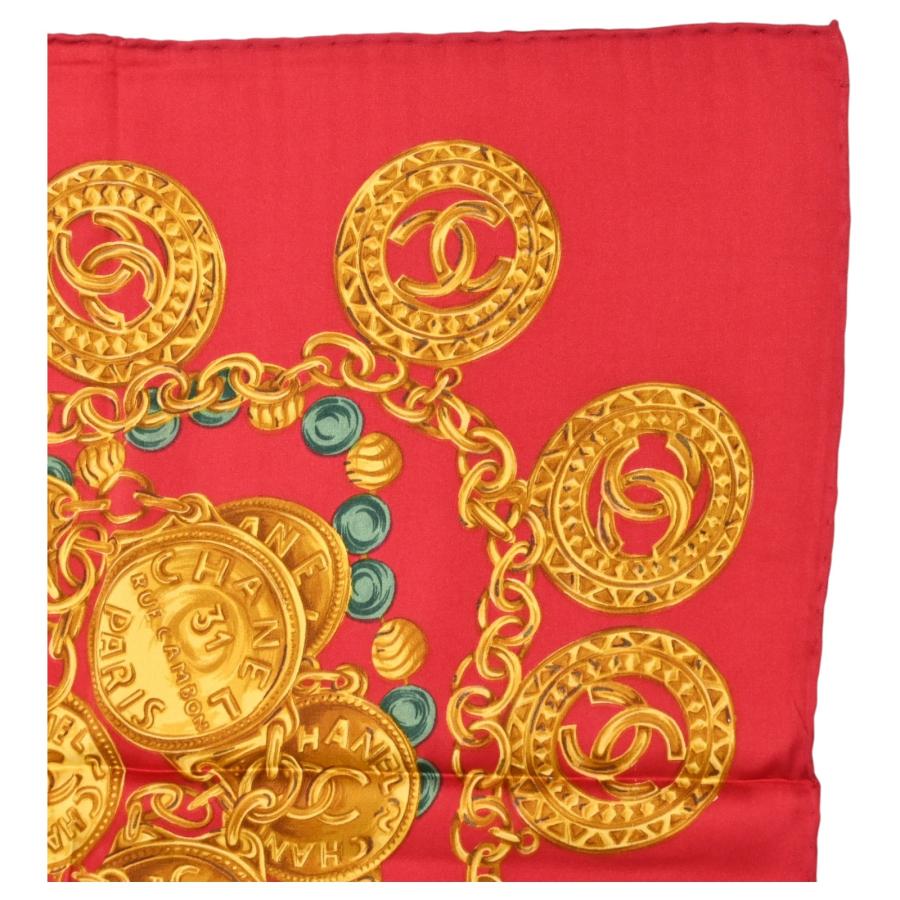 CHANEL（シャネル） 【中古】シャネル 31 RUE CAMBON スカーフ シルク
