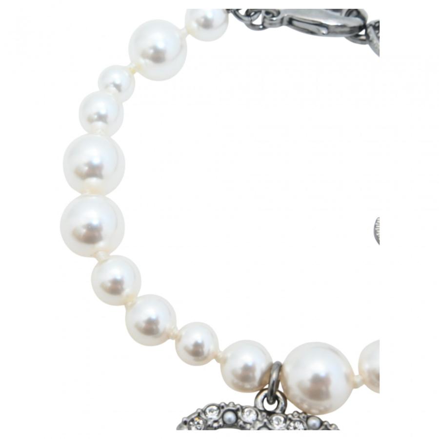 CHANEL フェイクパール ブレスレット ココマーク CHANEL（シャネル） 【中古】シャネル ブレスレット ココマーク