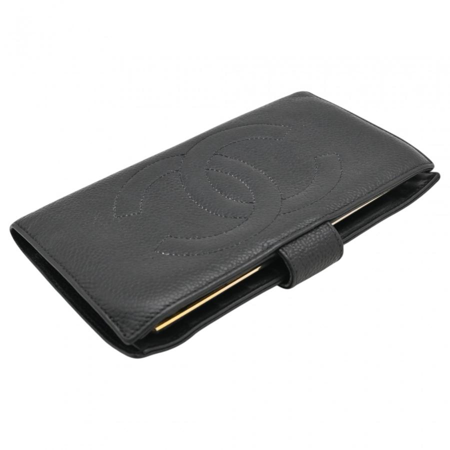 CHANEL（シャネル） 【中古】シャネル ココマーク キャビアスキン 長