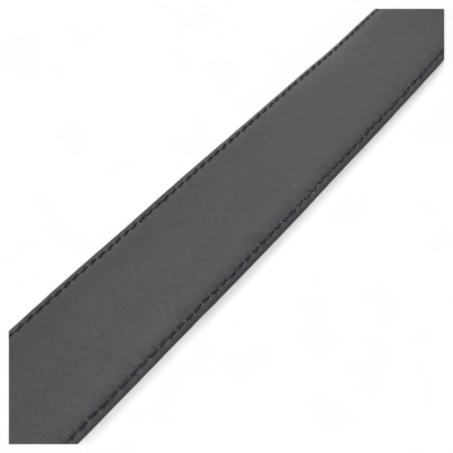 CHANEL シャネル レザーベルト ココマーク ブラック Bランク