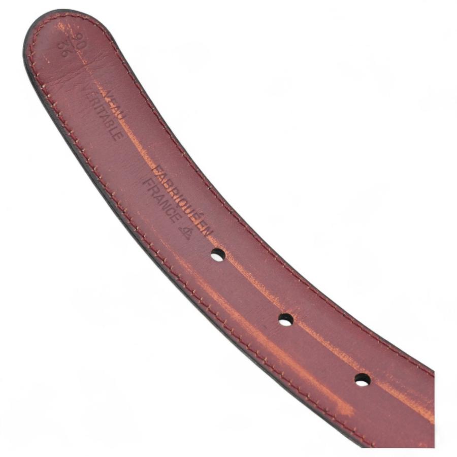 CHANEL シャネル レザーベルト ココマーク ブラック Bランク