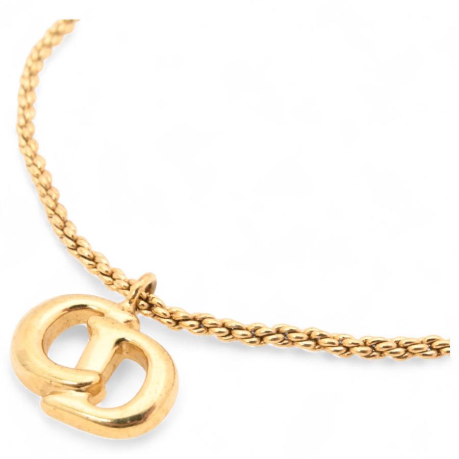 Christian Dior ディオール ブレスレット CDロゴ ゴールド B