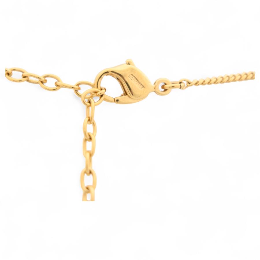 ディオール ラインストーン ネックレス ゴールド Aランク