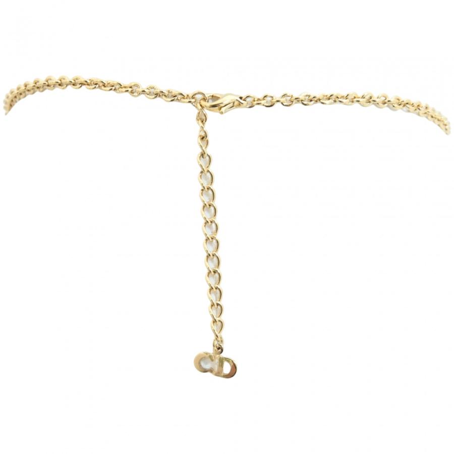 【美品】Diorロゴチェーンネックレス Christian Dior（クリスチャン・ディオール） 【中古】ディオール