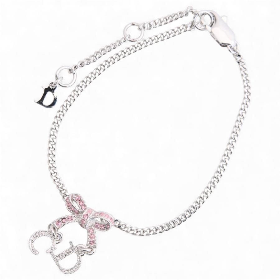 クリスチャンディオール リボン ラインストーン ブレスレット dior Christian Dior（クリスチャン・ディオール） ディオール ブレスレット