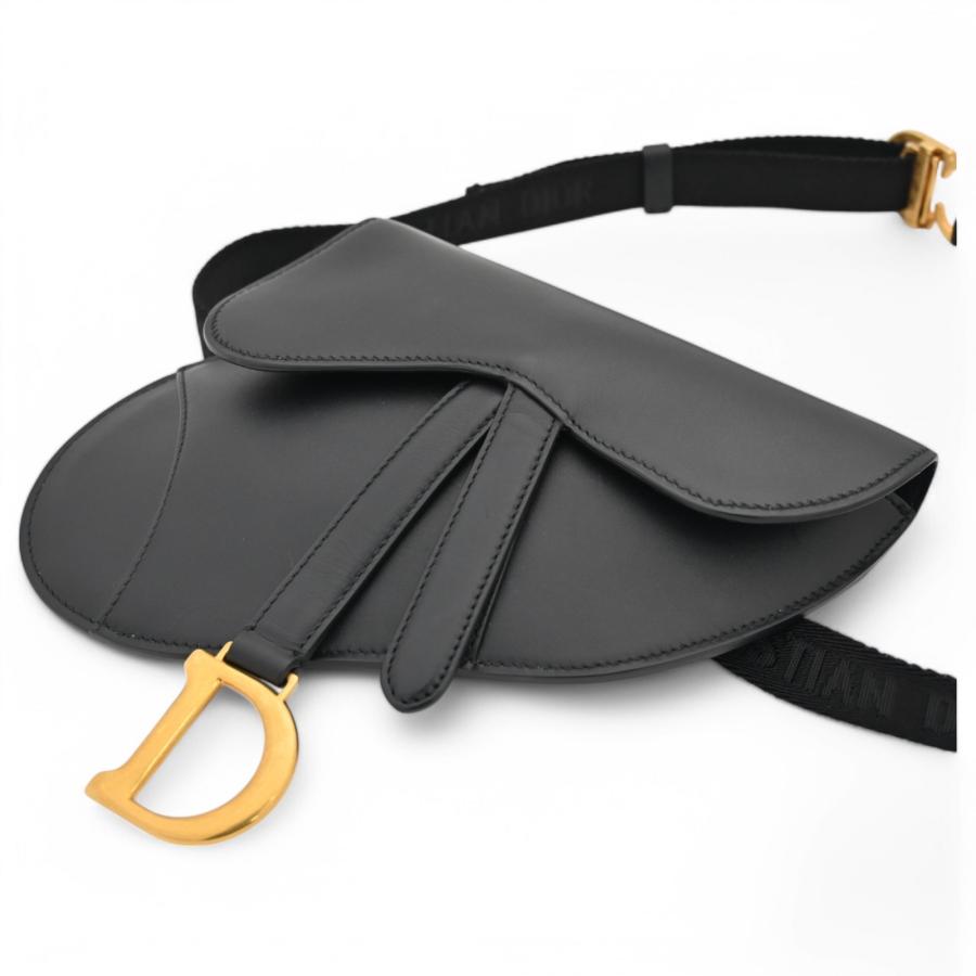 ディオール サドルバッグ ウェストバッグ Aランク di99108bb Christian Dior ディオール サドルバッグ ウェストバッグ CD金具