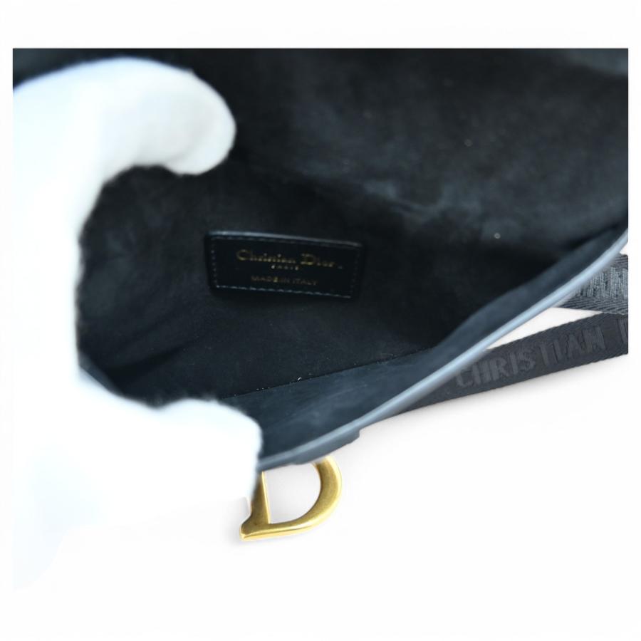 Christian Dior ディオール サドルバッグ ウェストバッグ CD金具