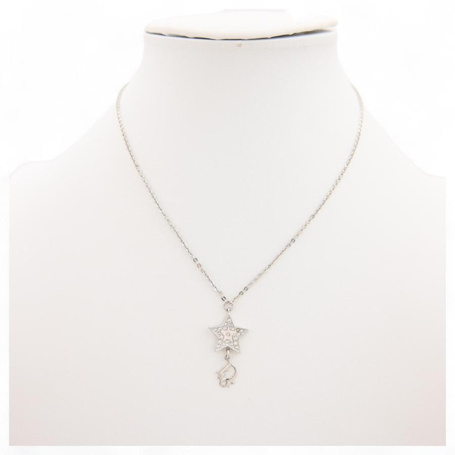 Christian Dior シルバーネックレス Christian Dior（クリスチャン・ディオール） ディオール スター