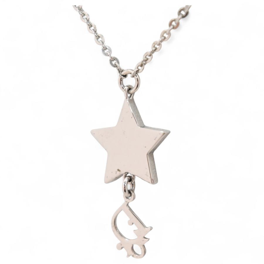 Christian Dior シルバーネックレス Christian Dior（クリスチャン・ディオール） ディオール スター