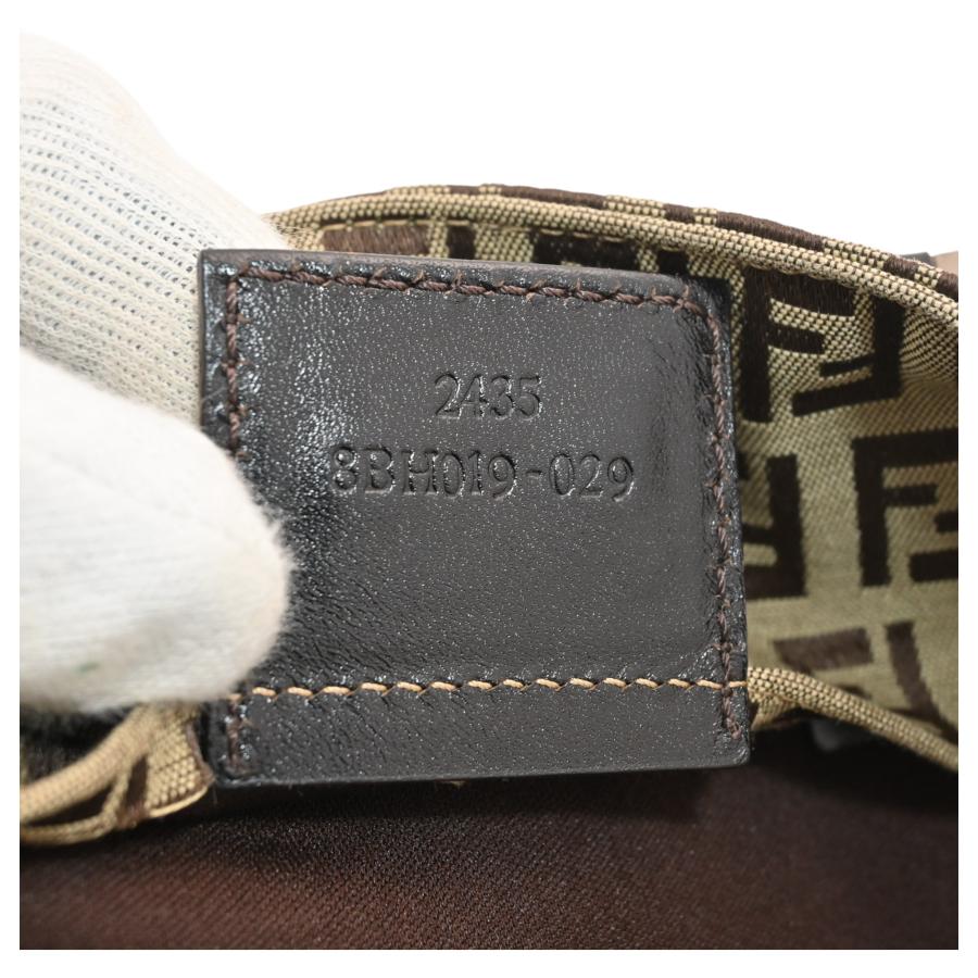 FENDI（フェンディ） ズッキーノ ハンドバッグ キャンバス Bランク