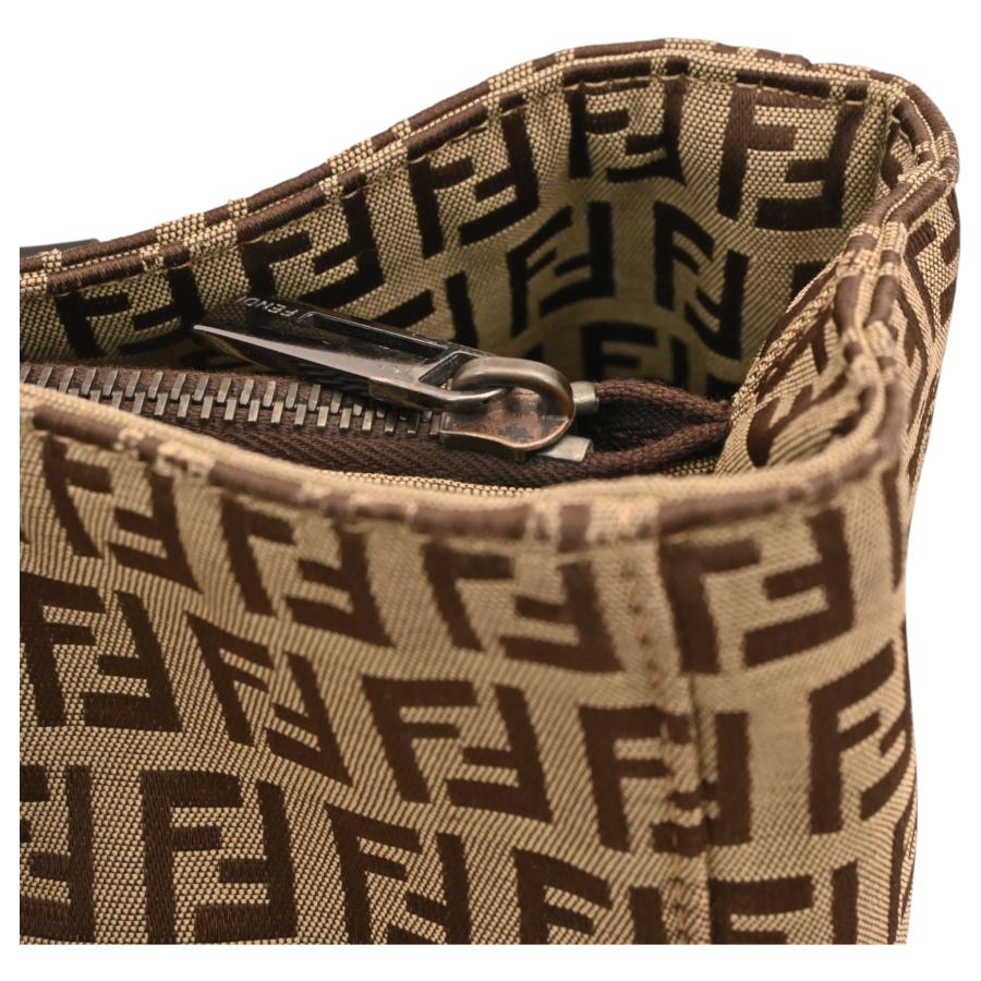 FENDI（フェンディ） ズッキーノ ハンドバッグ キャンバス Bランク