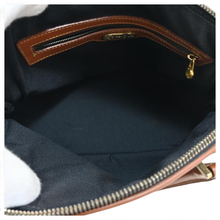 FENDI（フェンディ） ペカン ハンドバッグ 2WAY ストライプ Bランク