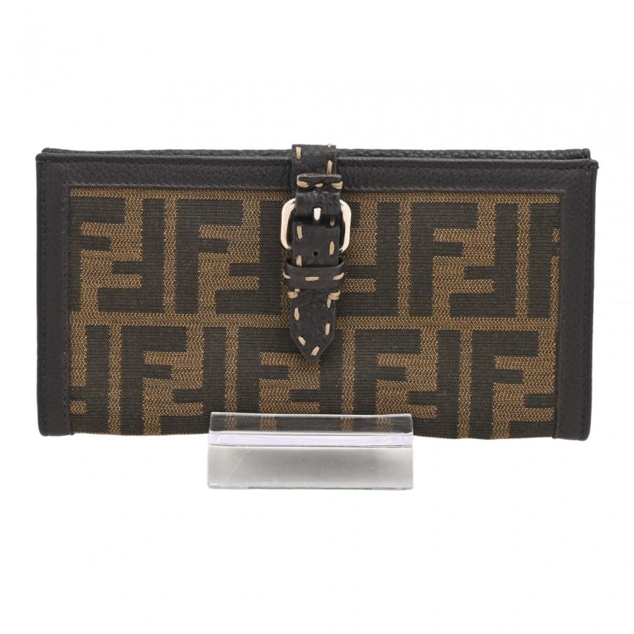 FENDI（フェンディ） 【中古】フェンディ ズッカ 長財布 FFロゴ 