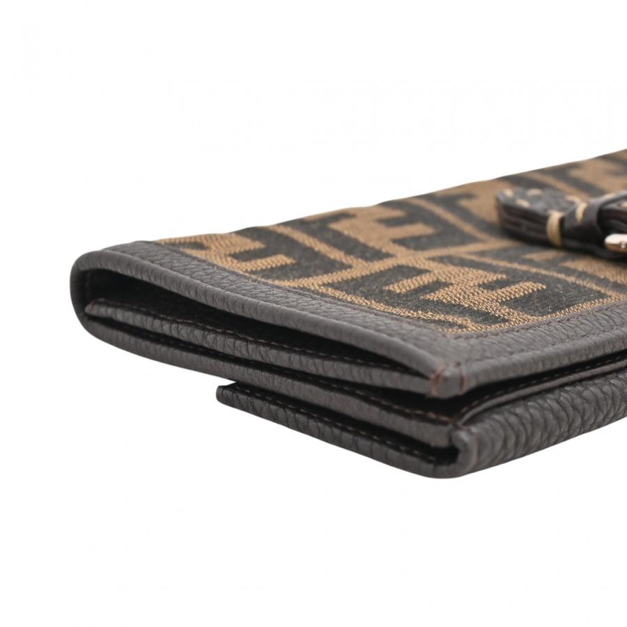 FENDI（フェンディ） 【中古】フェンディ ズッカ 長財布 FFロゴ
