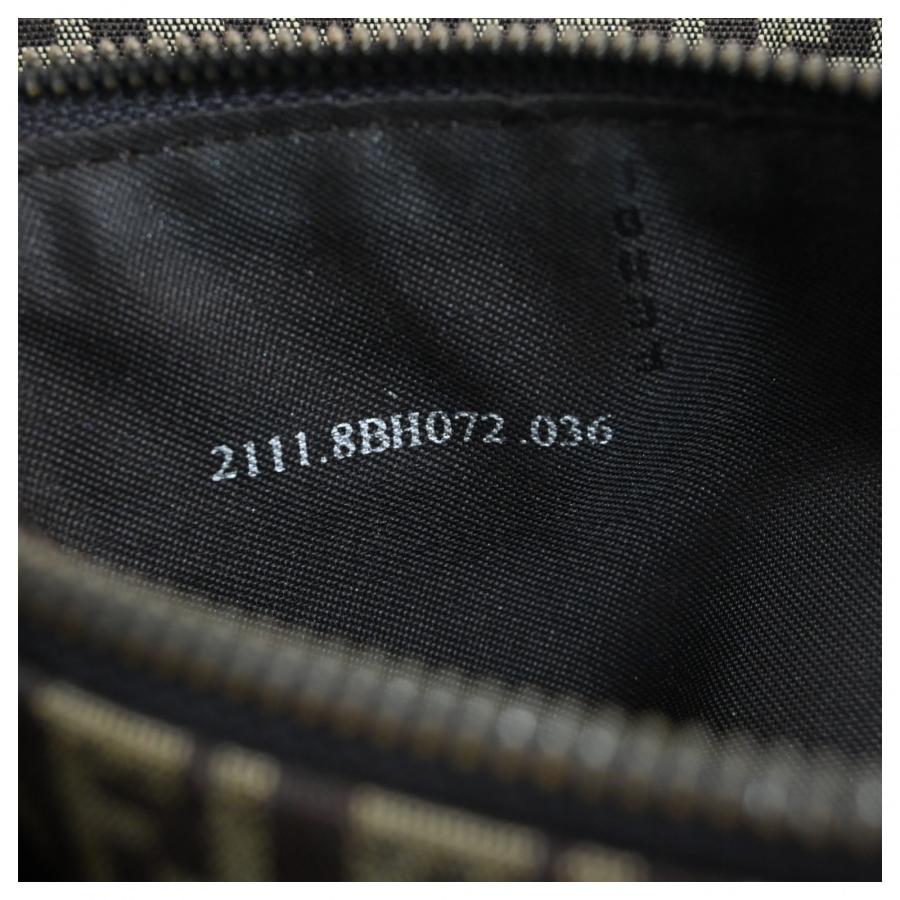 FENDI（フェンディ） ズッキーノ ハンドバッグ キャンバス Aランク  