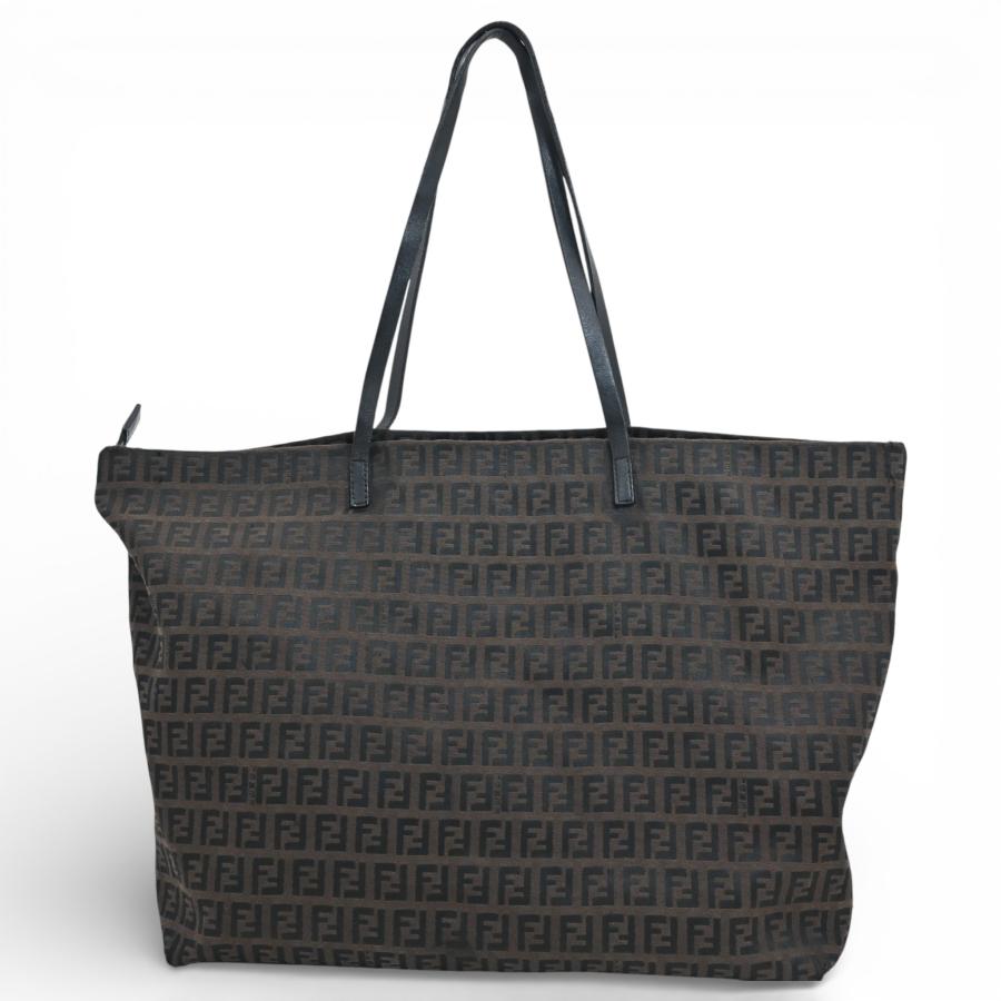 FENDI（フェンディ） ズッキーノ トートバッグ Bランク fe8813ht